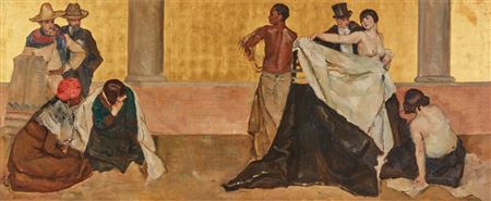 Sample artwork by Carlo Cherubini (1890 - 1978), known for paintings - View similar artists and auction records