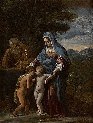 The Holy Family with the Infant Saint John the Baptist