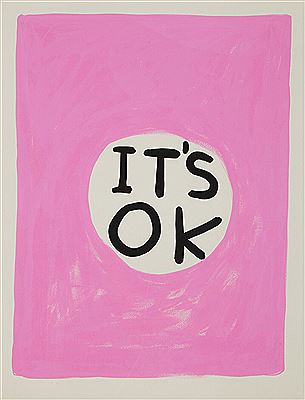 Untitled (It's OK) by David Shrigley - Auction record, sale price, and art valuation. Compare with similar artists and explore comparable artworks.