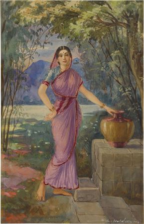 Untitled (Lady in a Garden)