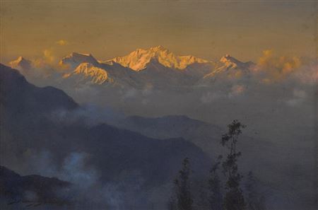 Untitled (Himalayan Landscape)