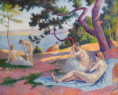 Sample artwork by Maximilien Luce (1858 - 1941), known for figure, landscape and coastal scene paintings, lithography - View similar artists and auction records