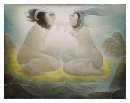 Sample artwork by Tilsa Tsuchiya (1936 - 1984), known for painting - View similar artists and auction records