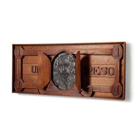 Un peso by Los Carpinteros - Auction record, sale price, and art valuation. Compare with similar artists and explore comparable artworks.