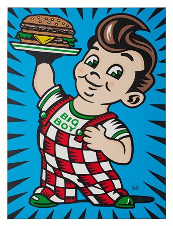 Sample artwork by Burton Morris (Born 1964), known for pop art, cartoon style painting - View similar artists and auction records
