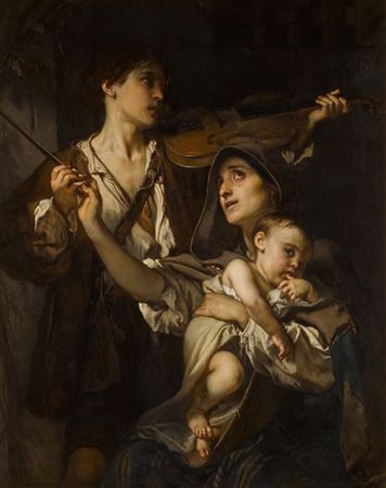 Maternity by Louis Gallait - Auction record, sale price, and art valuation. Compare with similar artists and explore comparable artworks.