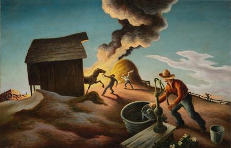 Thomas Hart Benton biographical photo