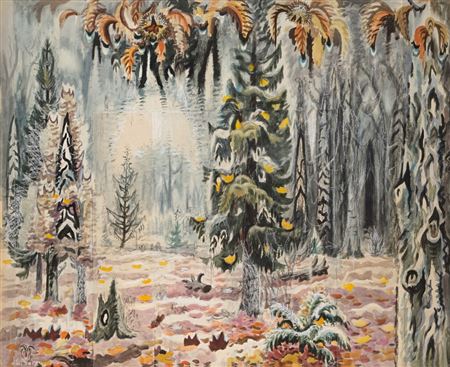 Hemlock in November No. 2