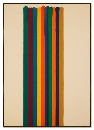 Number 4-31 by Morris Louis - Auction record, sale price, and art valuation. Compare with similar artists and explore comparable artworks.