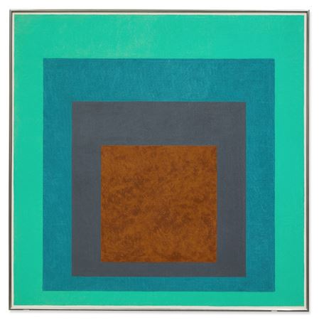 Homage to the Square in Green Frames