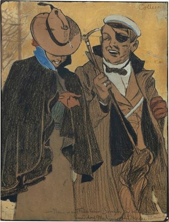 Couple in a walk