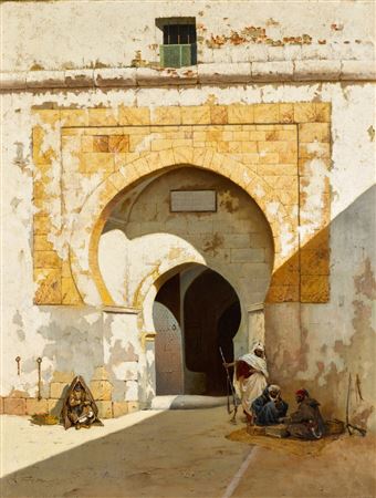 Sample artwork by Richard Fuchs (1852 - 1916), known for painting - View similar artists and auction records