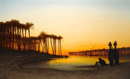 Sunset on the Nile