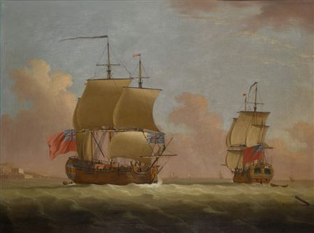 The Royal Yacht Dublin by Peter Monamy - Auction record, sale price, and art valuation. Compare with similar artists and explore comparable artworks.