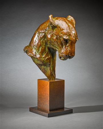 Leopard Bust