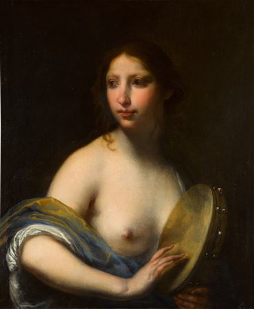 Lady with a tambourine, the Muse Erato by Francesco Furini - Auction record, sale price, and art valuation. Compare with similar artists and explore comparable artworks.