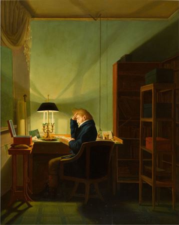 Sample artwork by Georg Friedrich Kersting (1785 - 1847), known for painting - View similar artists and auction records
