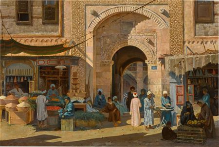 The Bazaar, Bab-el Sharia, Cairo