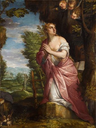 The penitent Magdalene in a landscape by Carlo (Carletto) Cannovaro Caliari - Auction record, sale price, and art valuation. Compare with similar artists and explore comparable artworks.