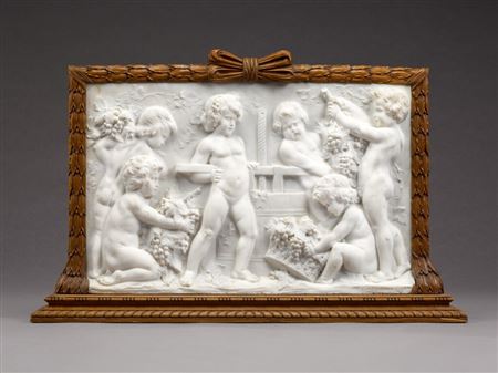 Relief with Bacchic Putti