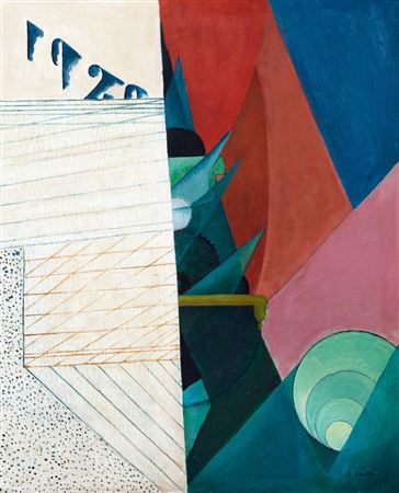 Nouvelle année or La lumière revient by Jean Crotti - Auction record, sale price, and art valuation. Compare with similar artists and explore comparable artworks.