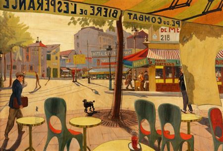 Sunday Evening – Place du Combat, Paris