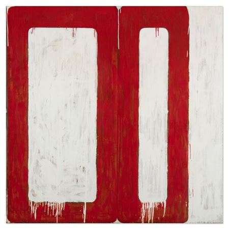 Sample artwork by Mario Schifano (1934 - 1998), known for avant-garde painting, photography, art restoration - View similar artists and auction records