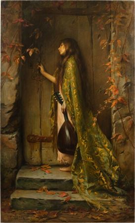 La Petite Cigale or Portrait of the artist's daughter