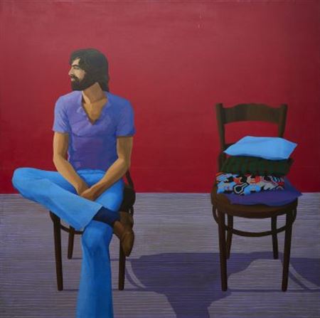 Alex and Two Chairs and Four Cushions