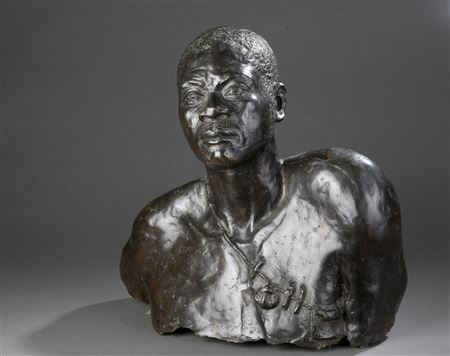 Massaï warrior bust