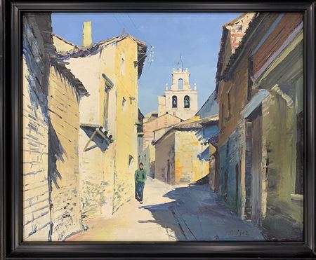 STREET OF HONTORIA DE VALDEARADOS, BURGOS