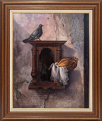 STILL LIFE WITH DOVE by Jose Luis Lopez Escalada - Auction record, sale price, and art valuation. Compare with similar artists and explore comparable artworks.