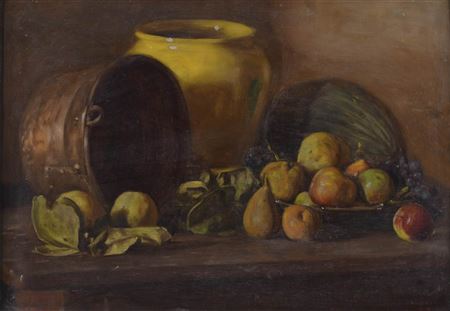 "STILL LIFE WITH FRUIT" by Joan Baixas Sigales - Auction record, sale price, and art valuation. Compare with similar artists and explore comparable artworks.