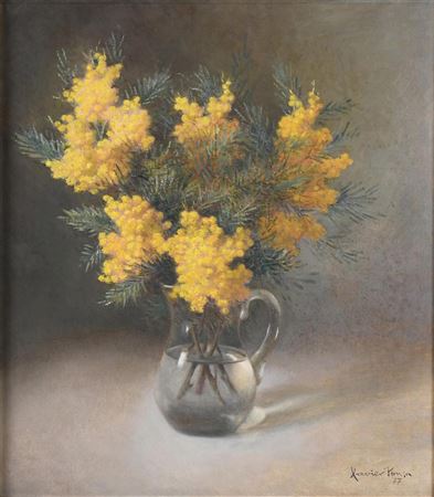 "MIMOSAS", 1977 by Xavier Pousa - Auction record, sale price, and art valuation. Compare with similar artists and explore comparable artworks.