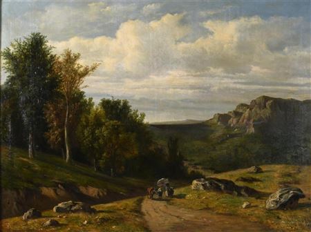 "LANDSCAPE", 1867 by Francisco Torrescassana - Auction record, sale price, and art valuation. Compare with similar artists and explore comparable artworks.