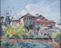 Sanctuary of Mercy in Reus by Josep Ferre Revascall - Auction record, sale price, and art valuation. Compare with similar artists and explore comparable artworks.