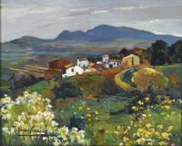 Village Landscape - Sant Hilari Sacalm