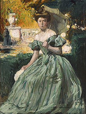 Woman with an Umbrella