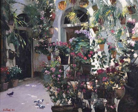 ENTRE SOL Y SOMBRA, 1992 by Francisco Sillue - Auction record, sale price, and art valuation. Compare with similar artists and explore comparable artworks.