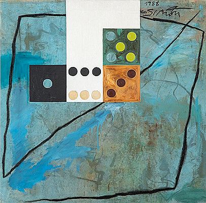 In memory of Mallarme. Sunday series. 1988
