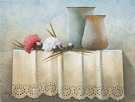 Still life of carnations by Alberto Morago - Auction record, sale price, and art valuation. Compare with similar artists and explore comparable artworks.