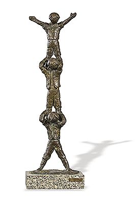 Children's game by Marino Amaya - Auction record, sale price, and art valuation. Compare with similar artists and explore comparable artworks.