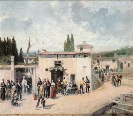 Village Scene by Marcelino Unceta Y Lopez - Auction record, sale price, and art valuation. Compare with similar artists and explore comparable artworks.