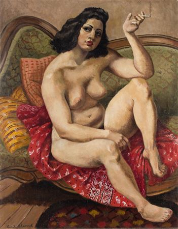 Nude with Cigarette