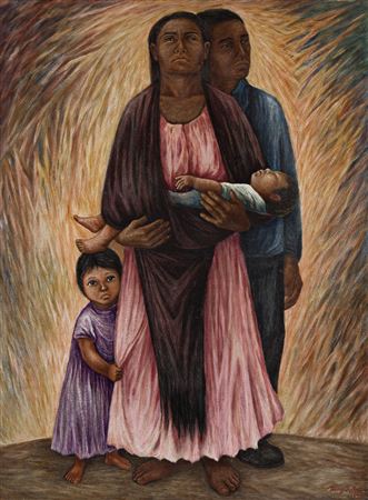 La Familia by Fanny Rabel - Auction record, sale price, and art valuation. Compare with similar artists and explore comparable artworks.