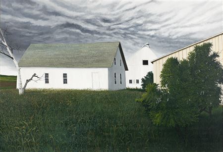 Sample artwork by William Barron (20th century), known for marsh scene painting - View similar artists and auction records