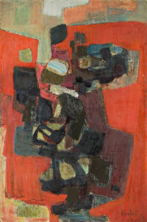 Sample artwork by Alexandre Sacha Garbell (1903 - 1970), known for cubist and representational elements in his artwork - View similar artists and auction records