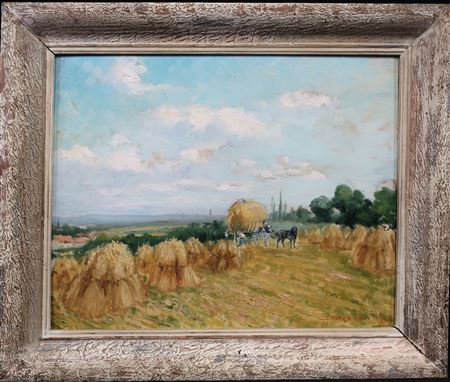 Summer: the hay