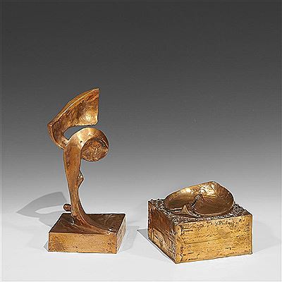 Abstractions, 1971 (two works)
