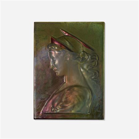Rare St. Cecilia tile
